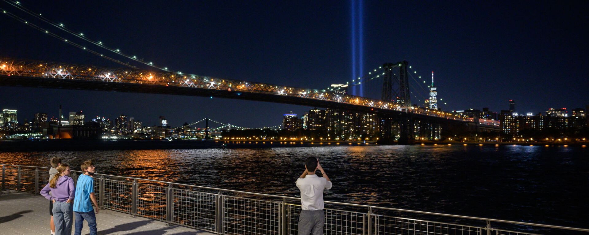 إحياء الذكرى الـ20 لأاحداث 11/9 في مانهاتن، نيويورك، الولايات المتحدة 10 سبتمبر 2021 - سبوتنيك عربي, 1920, 07.02.2023