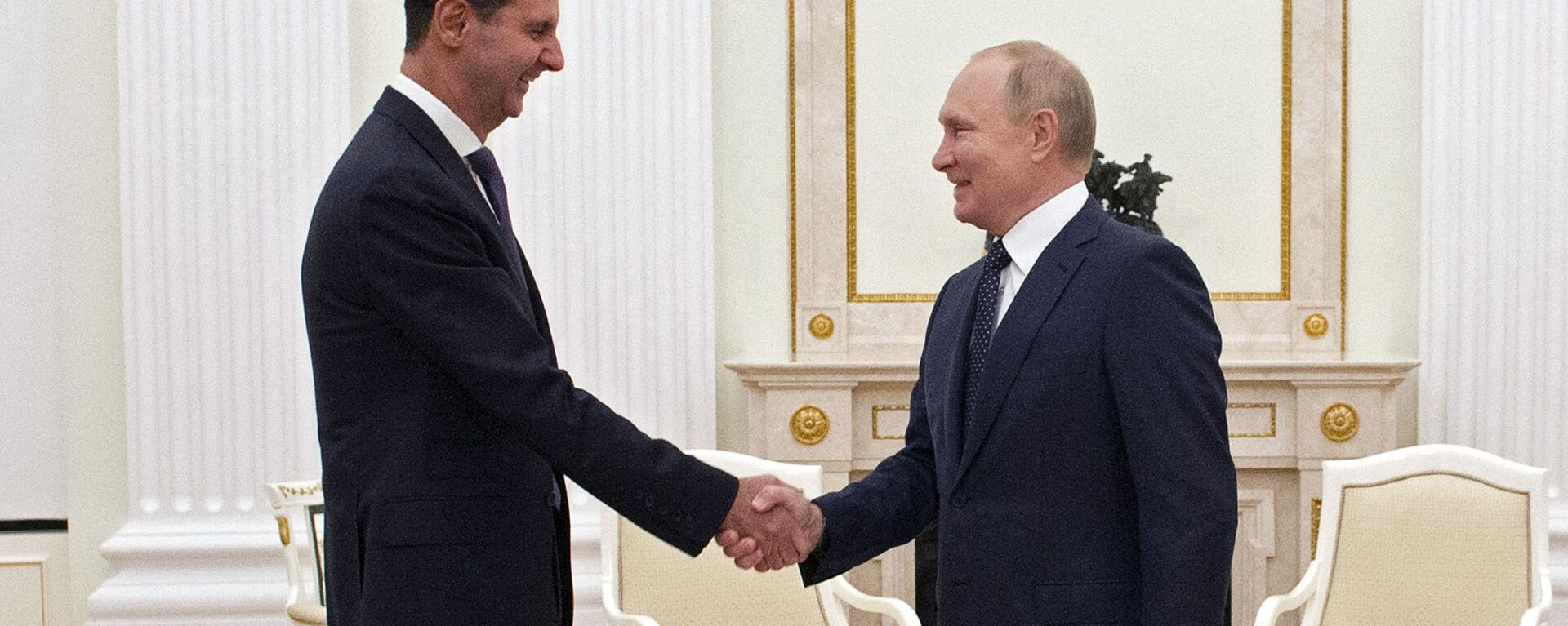 بوتين والأسد يلتقيان في الكرملين - سبوتنيك عربي, 1920, 14.09.2021