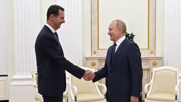 بوتين والأسد يلتقيان في الكرملين - سبوتنيك عربي