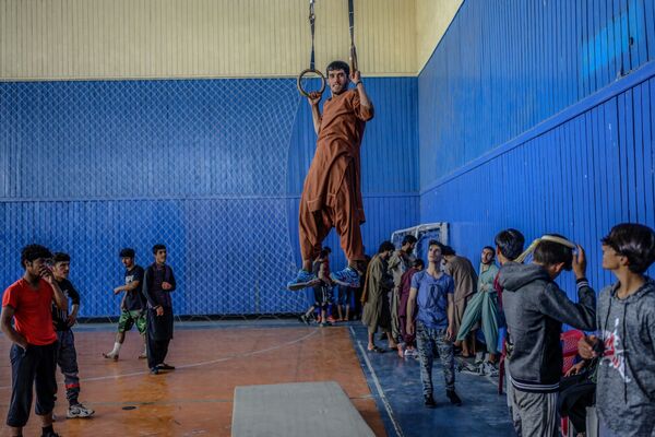 صالة رياضية في كابول، أفغانستان 14 سبتمبر 2021 - سبوتنيك عربي