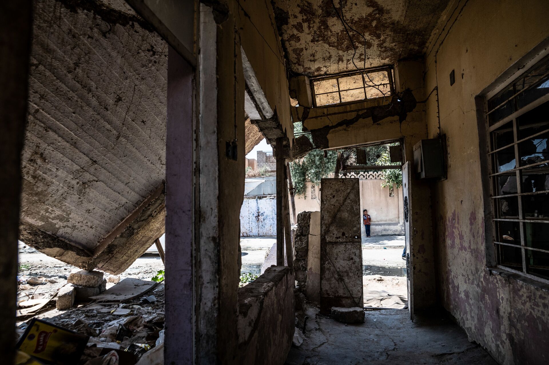 ترميم المنازل من دمار الحرب التي تسببها داعش في الموصل العراق - سبوتنيك عربي, 1920, 23.11.2021