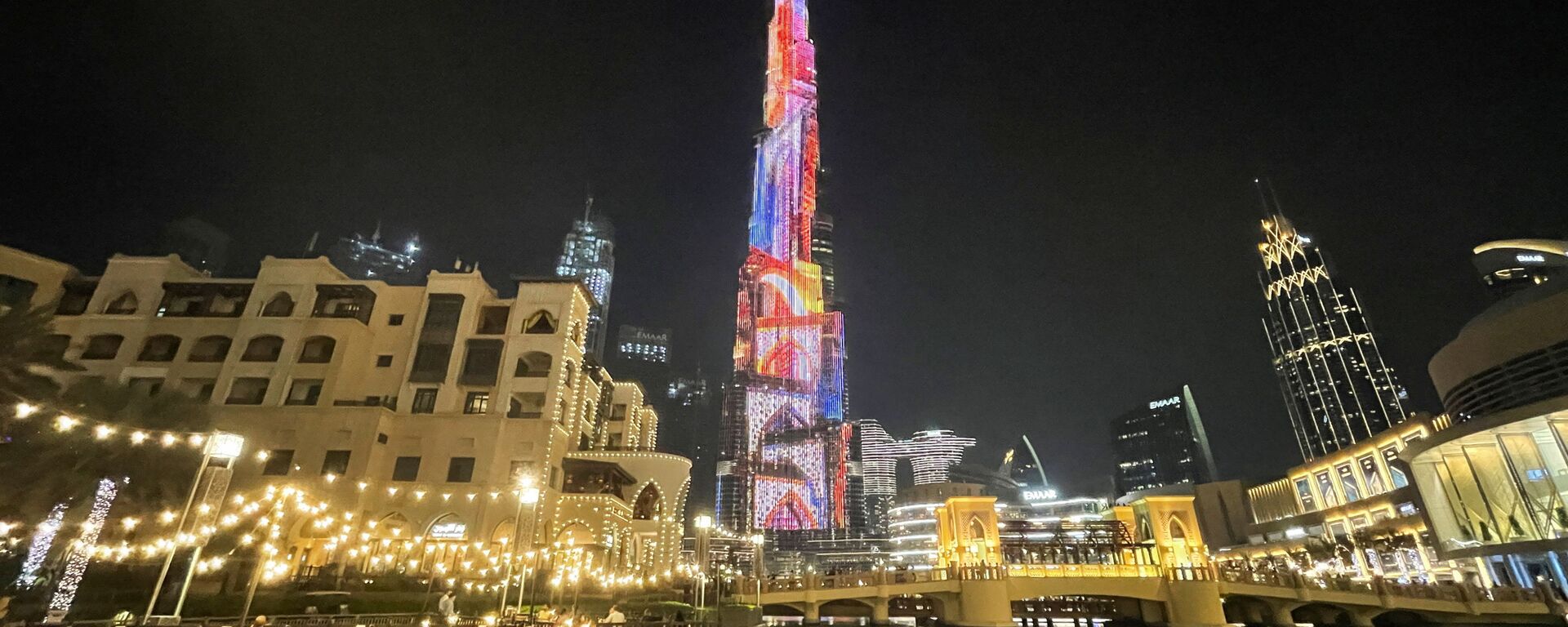 برج خليفة بالتزامن مع إطلاق معرض إكسبو 2020 دبي، 30 سبتمبر/ أيلول 2021 - سبوتنيك عربي, 1920, 30.09.2021