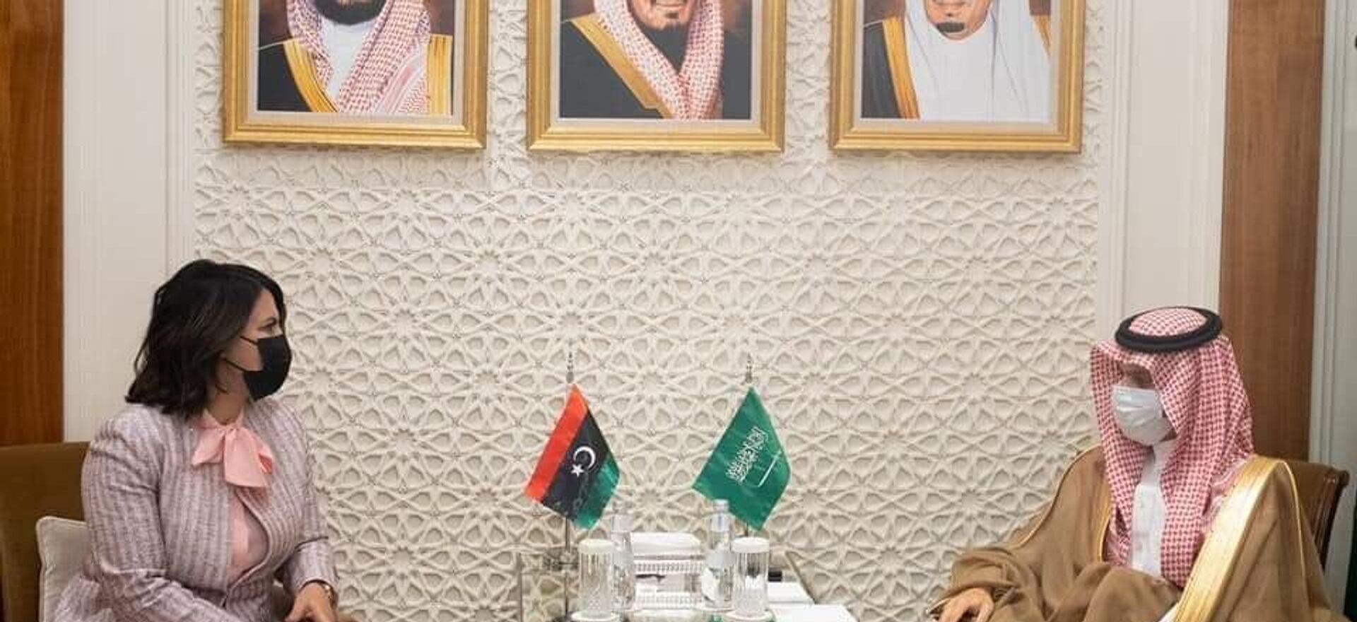 لقاء بين وزير الخارجية السعودي ونظيرته الليبية في الرياض - سبوتنيك عربي, 1920, 30.09.2021