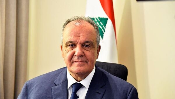 وزير الصناعة اللبناني، جورج بوشكيان - سبوتنيك عربي