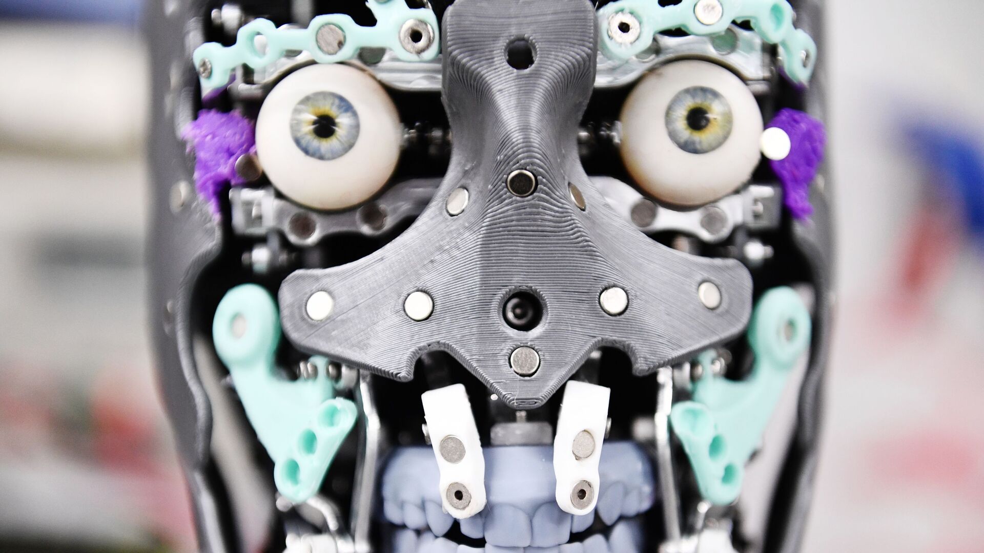 تصنيع وتجميع روبوت بشري من نوع Robo-C في ورشة شركة بروموبوت (Promobot) في بيرم، روسيا. 15 أكتوبر 2021 - سبوتنيك عربي, 1920, 27.11.2021