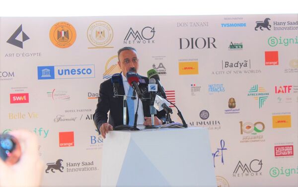 أحمد عبيد مساعد وزير السياحة والآثار
 - سبوتنيك عربي
