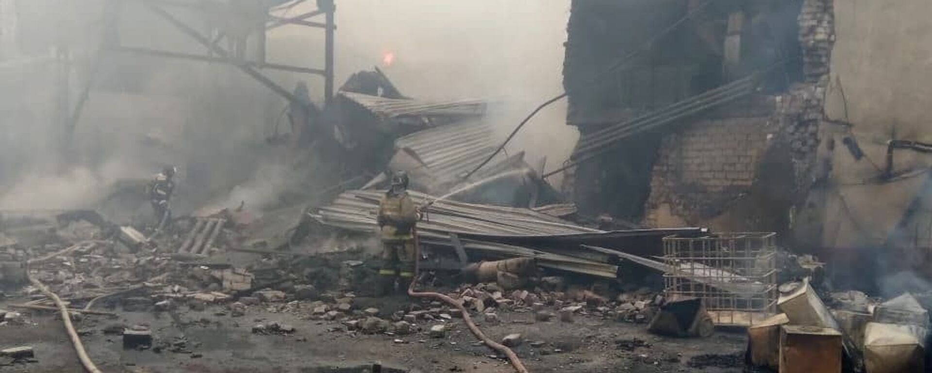 حريق هائل إثر انفجار في مصنع للذخيرة، ريازان، روسيا 22 أكتوبر 2021 - سبوتنيك عربي, 1920, 22.02.2022