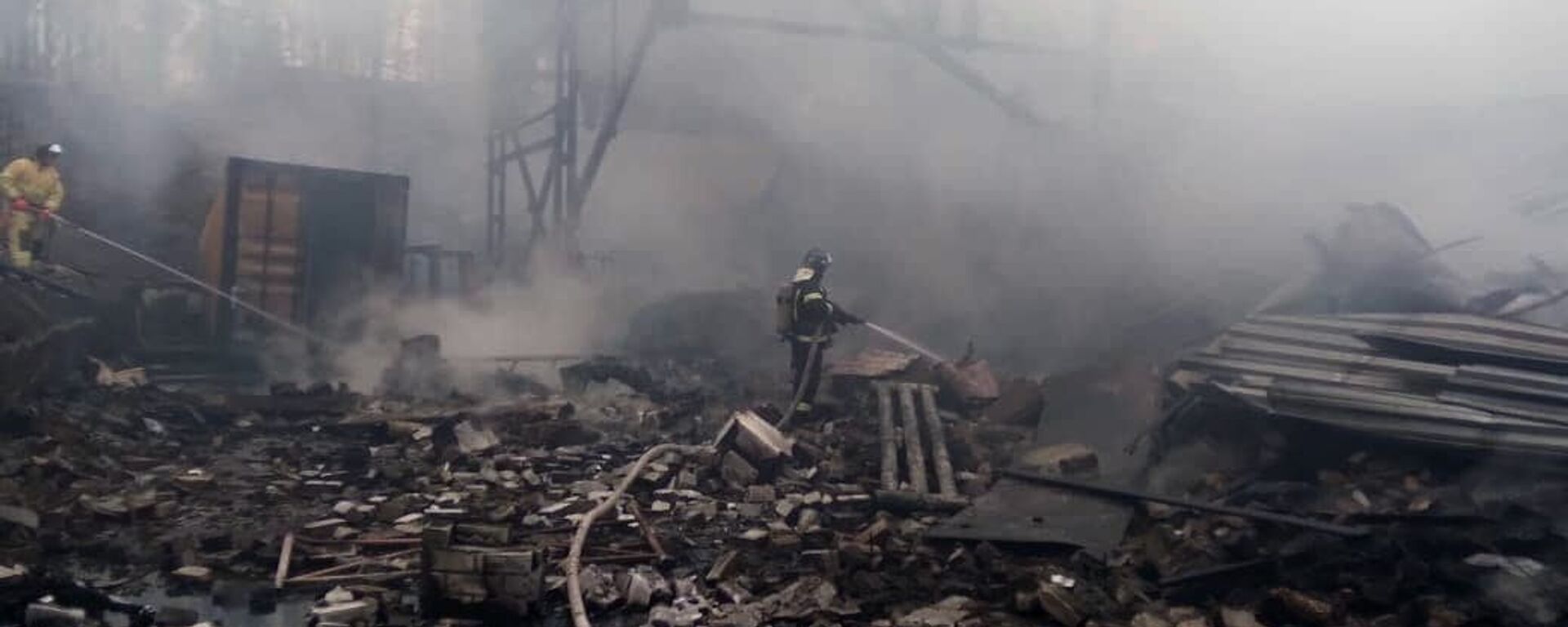 صورة أرشيفية.. حريق هائل إثر انفجار في مصنع للذخيرة، ريازان، روسيا 22 أكتوبر 2021 - سبوتنيك عربي, 1920, 06.05.2023