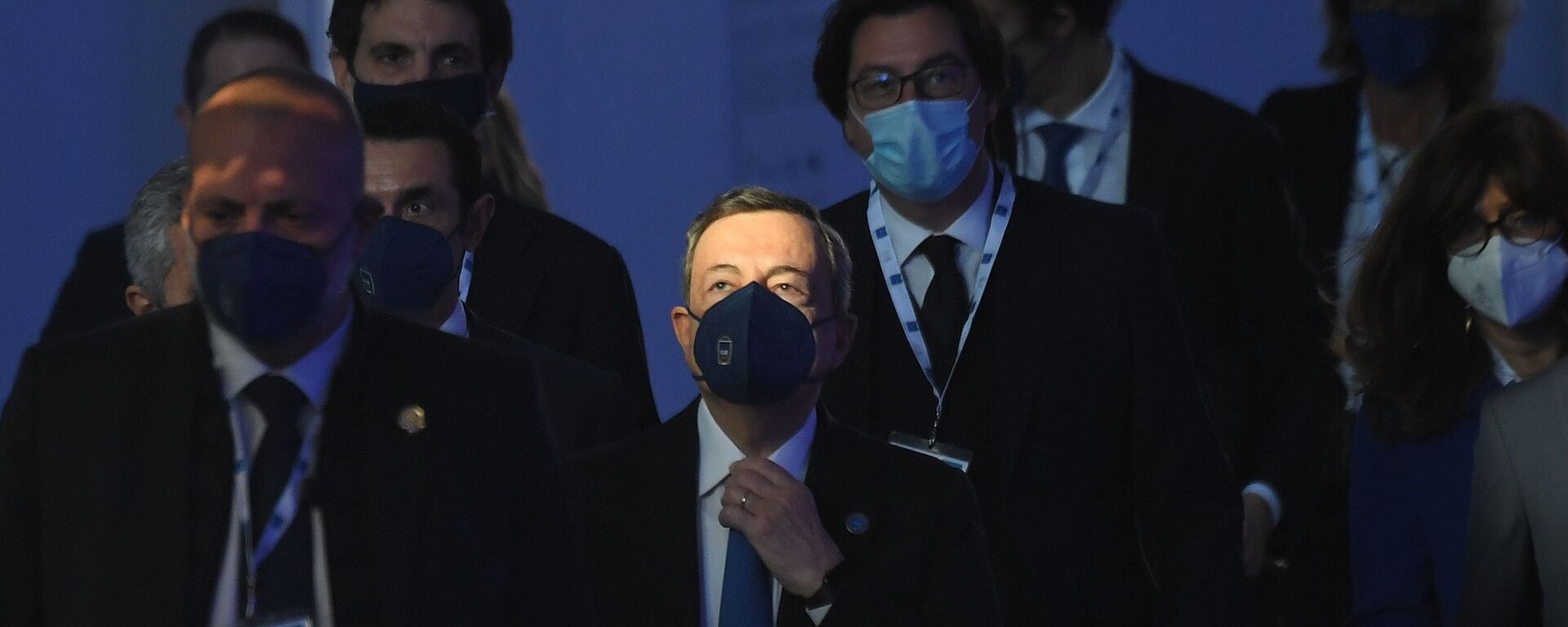 رئيس الوزراء الإيطالي ماريو دراغي، قمة مجموعة العشرين في روما، إيطاليا 30 أكتوبر 2021 - سبوتنيك عربي, 1920, 15.07.2022