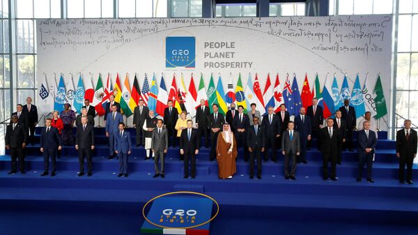 قمة مجموعة العشرين في روما، إيطاليا 30 أكتوبر 2021 - سبوتنيك عربي