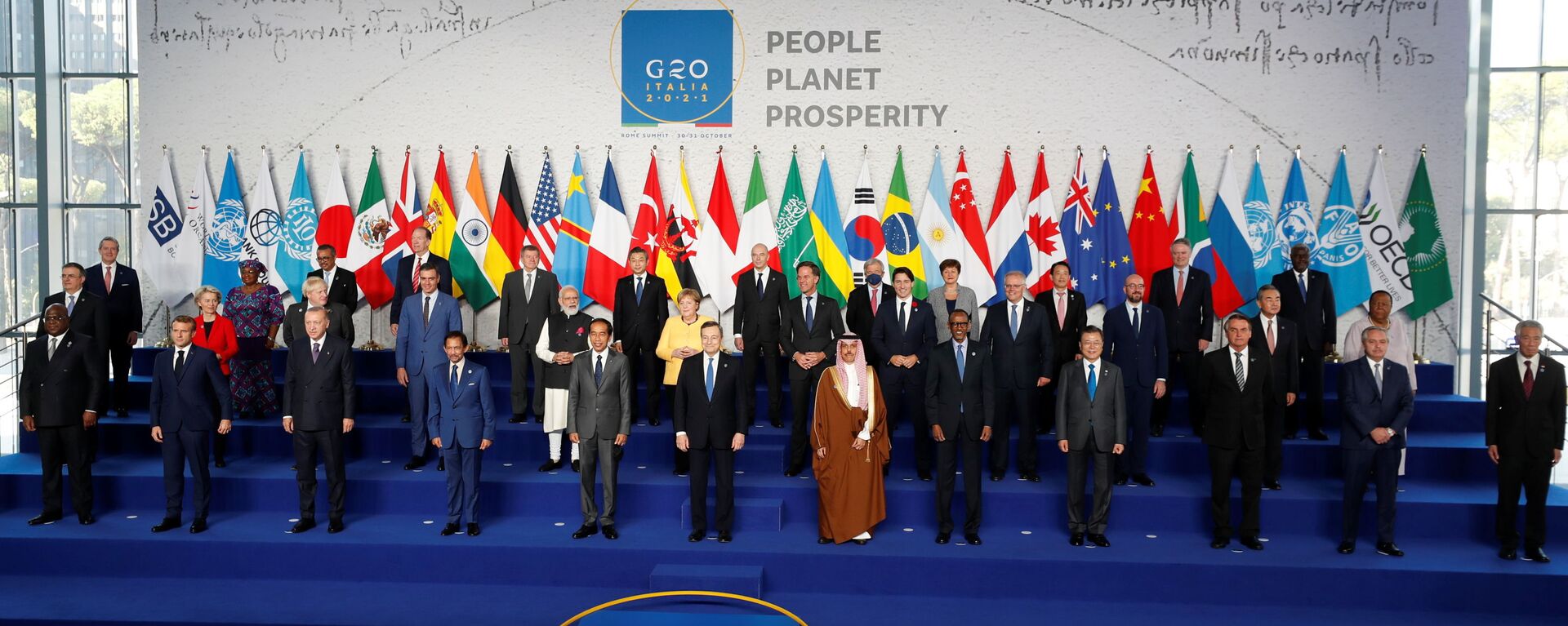 قمة مجموعة العشرين في روما، إيطاليا 30 أكتوبر 2021 - سبوتنيك عربي, 1920, 20.04.2022