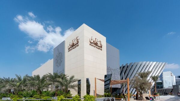 جناح دولة فلسطين في  معرض إكسبو دبي 2020 - سبوتنيك عربي