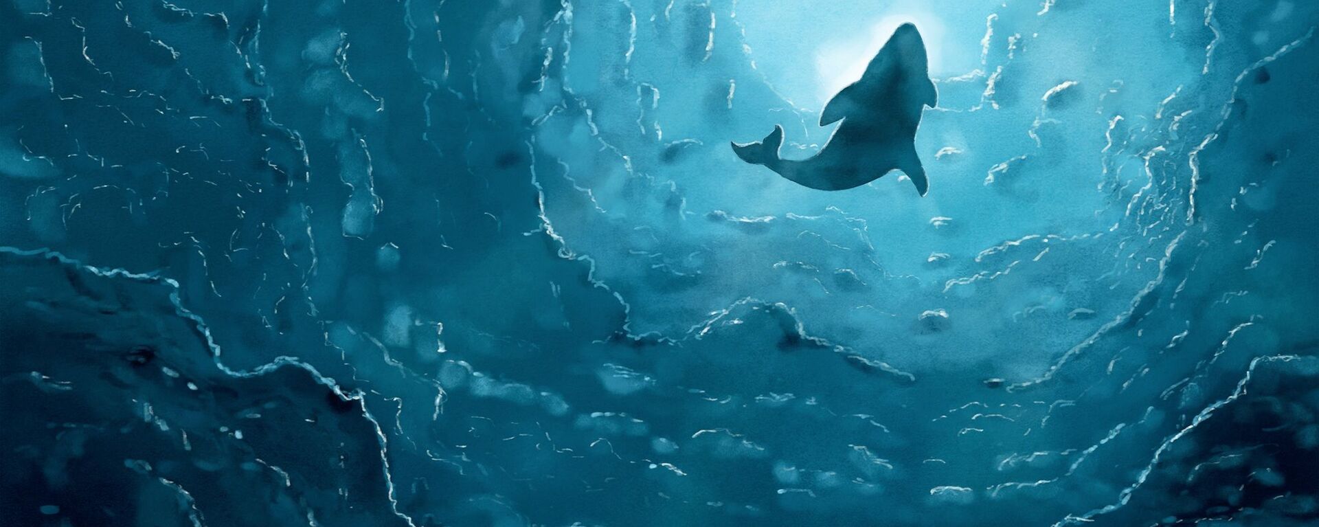 مشهد لحوت في أعماق البحار - سبوتنيك عربي, 1920, 10.11.2021