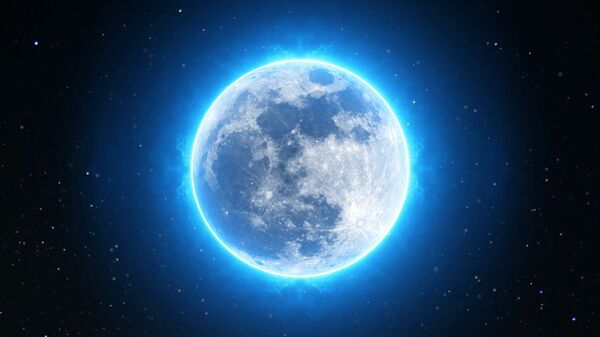القمر جار الأرض يعكس ضوء الشمس  - سبوتنيك عربي
