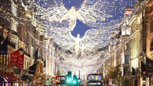 مدينة لندن تستعد لاستقبال عيد الميلاد، إنجلترا 13 نوقمبر 2021 - سبوتنيك عربي