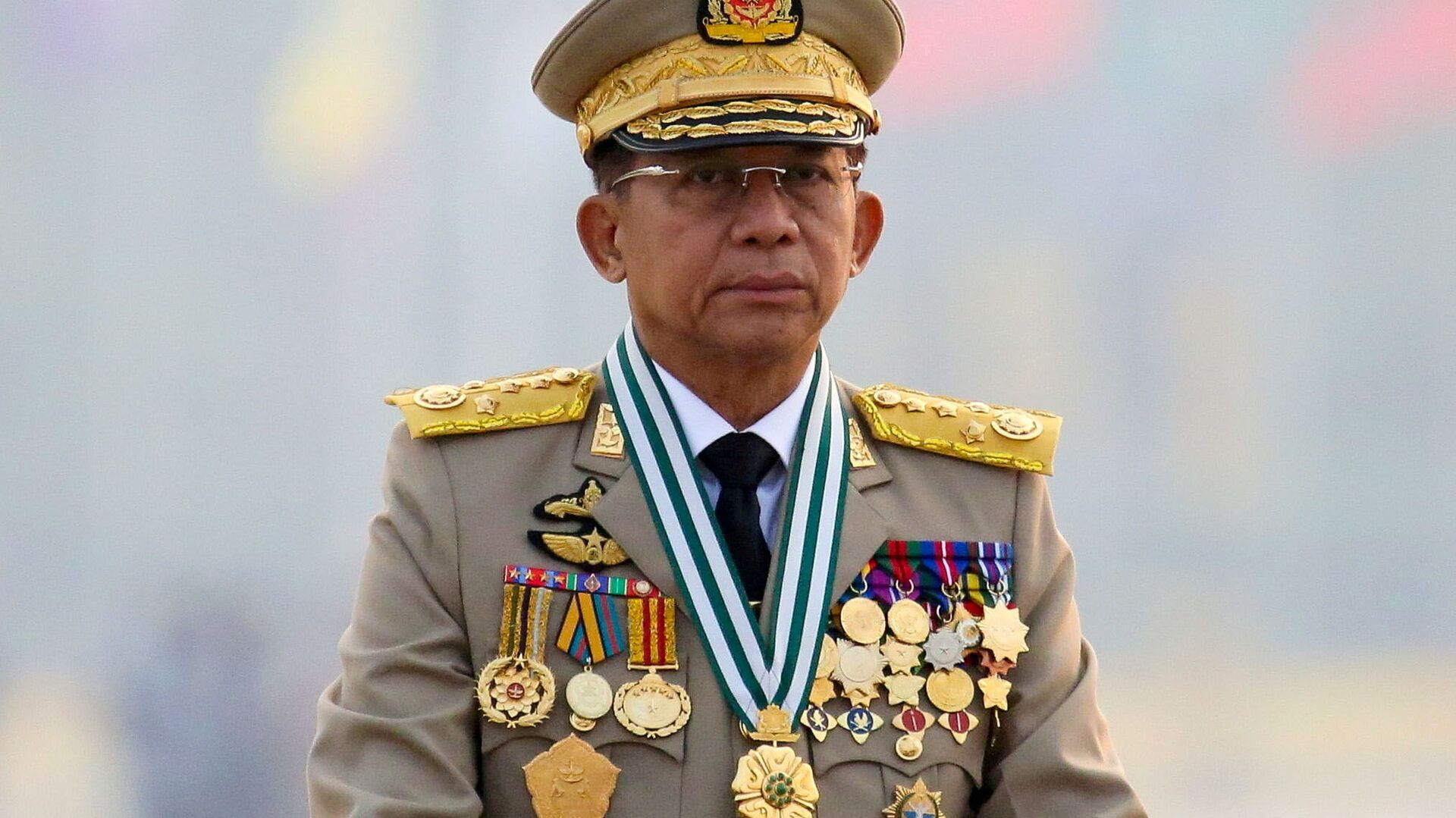 قائد المجلس العسكري في ميانمار مين أونغ هلاينغ  - سبوتنيك عربي, 1920, 22.11.2021