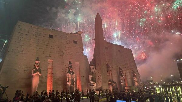مشاهد من حفل افتتاح طريق الكباش السياحي في مدينة الأقصر جنوبي مصر - سبوتنيك عربي