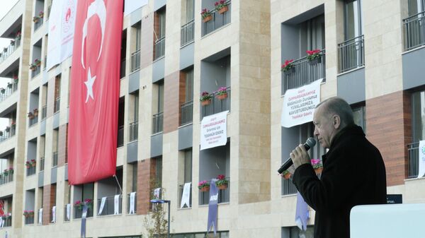 الرئيس التركي رجب طيب أردوغان في إزمير - سبوتنيك عربي