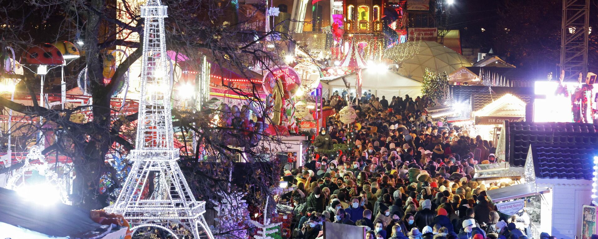 سوق الكريسماس في حديقة التويلري بباريس فرنسا 27 نوفمبر 2021
 - سبوتنيك عربي, 1920, 28.11.2021