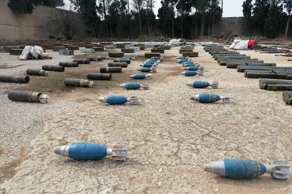 ضبط مستودع سري للأسلحة بريف حمص وسط سوريا - سبوتنيك عربي