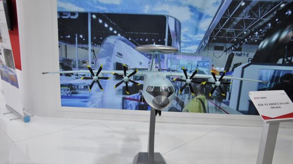 طائرة الإنذار المبكرة الصينية زد كيه - 0 3 التي ظهرت في إيديكس 2021 - سبوتنيك عربي