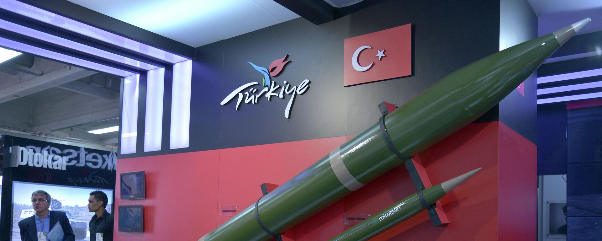 صاروخ صناعة تركية خلال إحدى المعارض المتخصصة في الصناعات الدفاعية - سبوتنيك عربي, 1920, 27.12.2021
