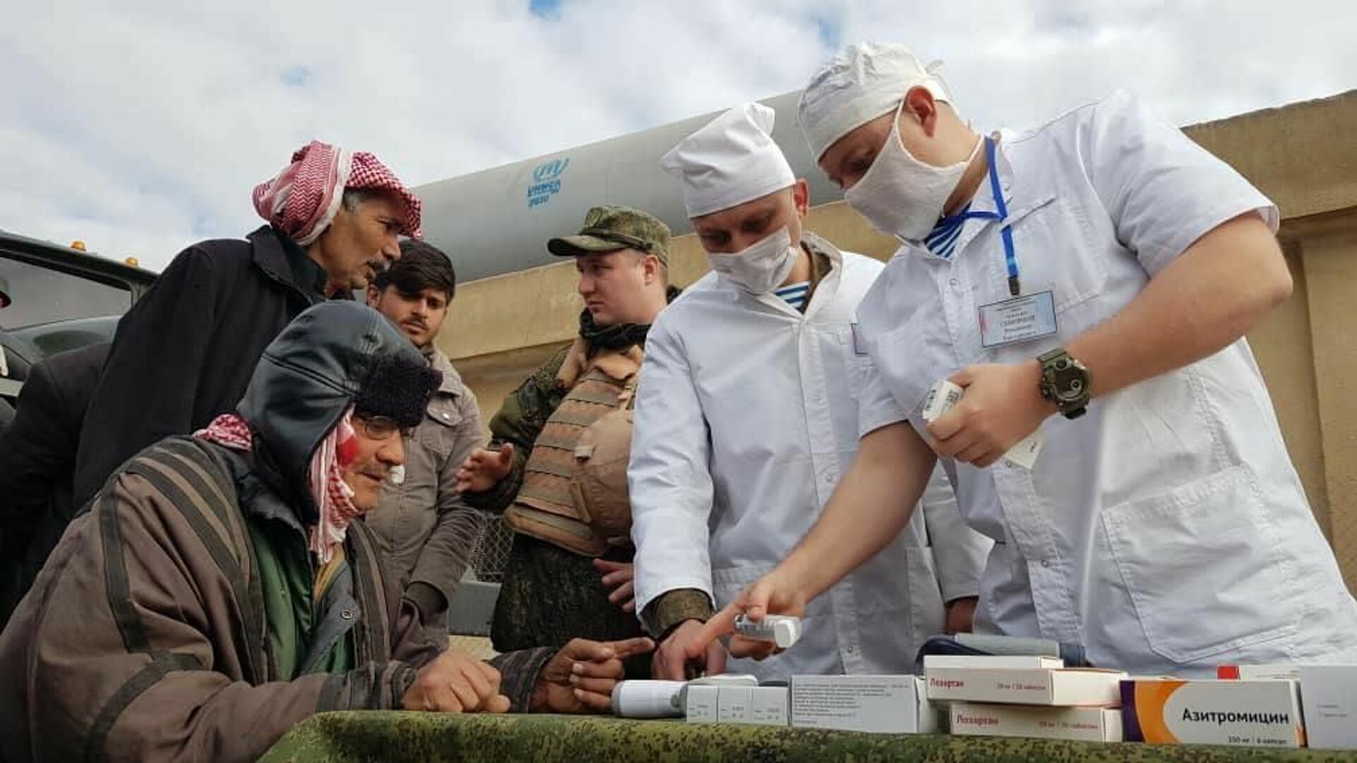 الجيش الروسي يقدم الرعاية الطبية لسكان القرى شرقي سوريا - سبوتنيك عربي, 1920, 06.01.2022