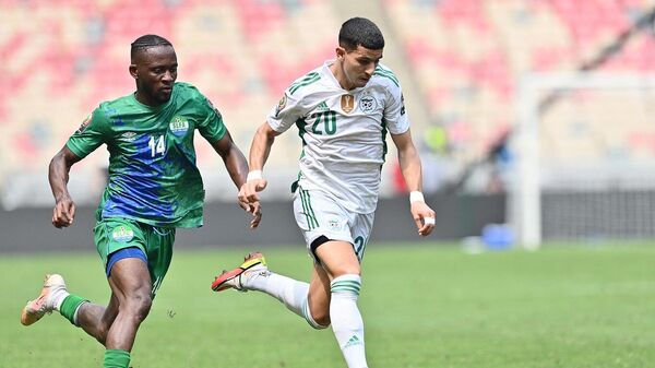 مباراة الجزائر وسيراليون في بطولة أمم أفريقيا، 11 يناير/ كانون الثاني 2022 - سبوتنيك عربي