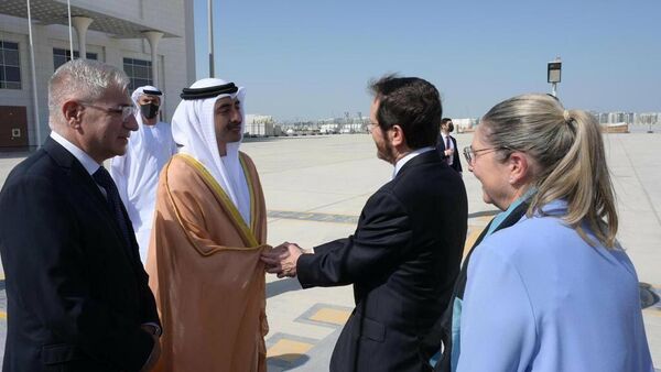 الرئيس الإسرائيلي هرتسوج يصل إلى الإمارات  - سبوتنيك عربي