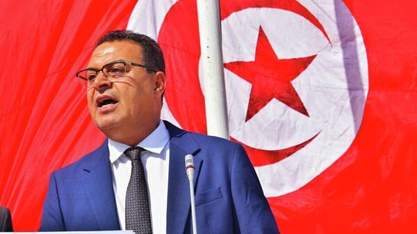 الأمين العام لحركة الشعب، في  تونس، زهير المغزاوي - سبوتنيك عربي