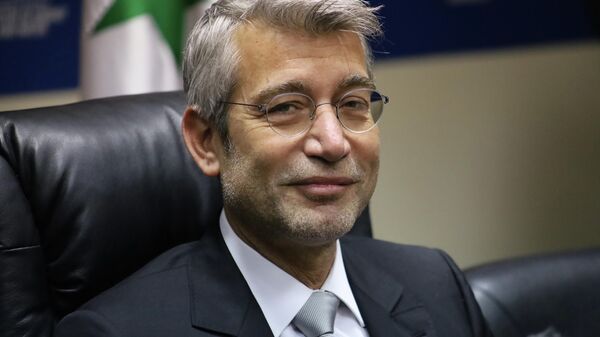 وزير الطاقة اللبناني وليد فياض - سبوتنيك عربي