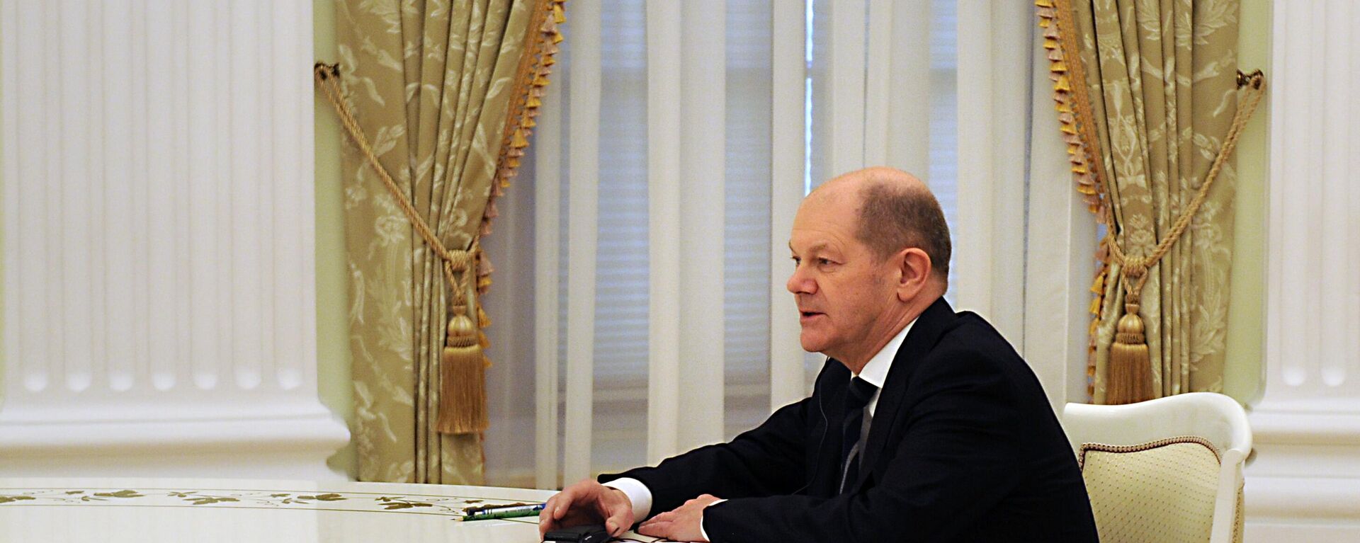 محادثات الرئيس الروسي فلاديمير بوتين مع مستشار ألمانيا أولاف شولتز  في موسكو، روسيا 15 فبراير 2022 - سبوتنيك عربي, 1920, 03.05.2022