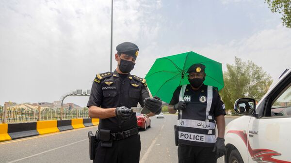 الشرطة السعودية، مكة، السعودية  - سبوتنيك عربي