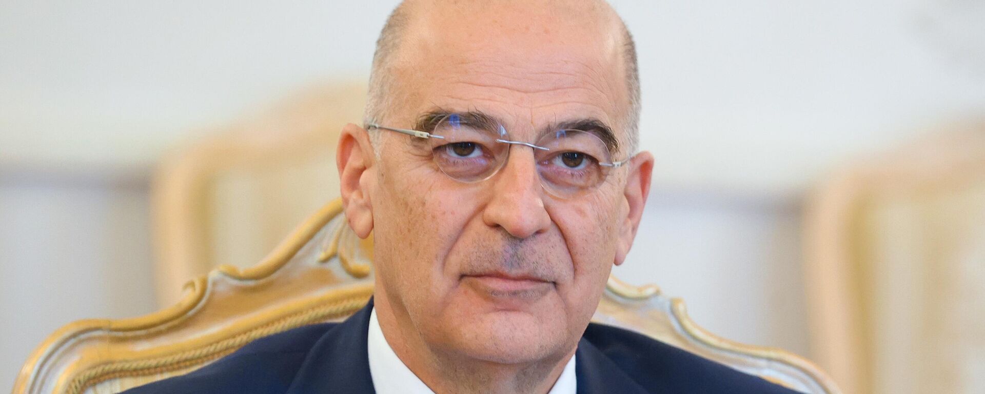 وزير الخارجية اليوناني نيكوس ديندياس في موسكو، روسيا 18 فبراير 2022 - سبوتنيك عربي, 1920, 02.10.2022