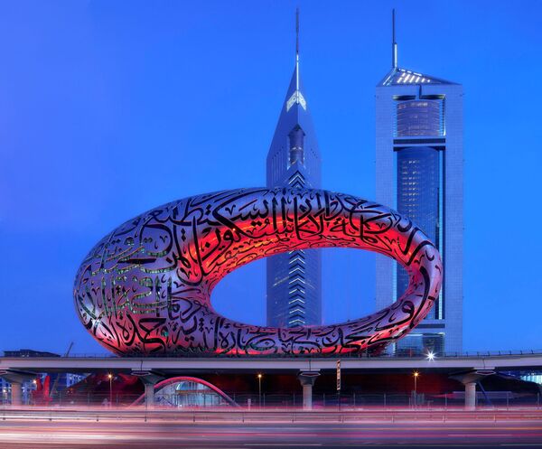 متحف المستقبل في دبي، الإمارات العربية المتحدة، 22 فبراير 2022 - سبوتنيك عربي