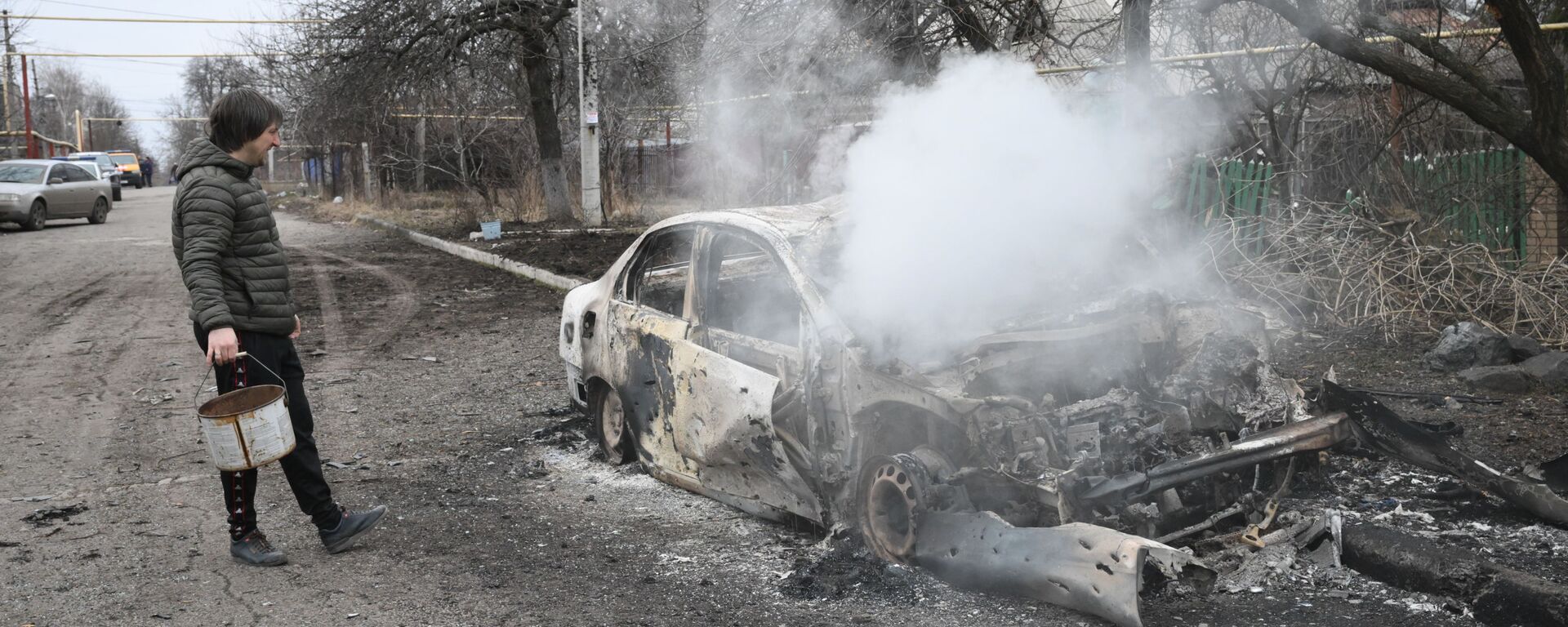 الوضع في دونيتسك بعد القصف الصاروخي من قبل الجيش الأوكراني، 28 فبراير 2022 - سبوتنيك عربي, 1920, 18.05.2022