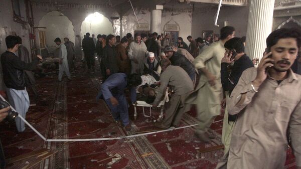 انفجار بمسجد في بيشاور، باكستان 4 مارس 2022 - سبوتنيك عربي