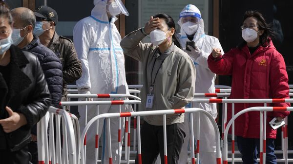 ارتفاع حاد في عدد حالات الإصابة الجديدة بفيروس كورونا في الصين، 14 مارس 2022 - سبوتنيك عربي