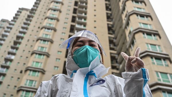إغلاق مدن صينية وسط التفشي الأسوأ لفيروس كورونا في الصين، بكين 18 مارس 2022 - سبوتنيك عربي