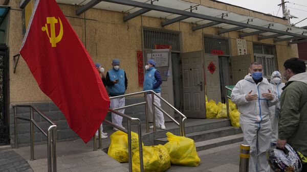 إغلاق مدن صينية وسط التفشي الأسوأ لفيروس كورونا في الصين، بكين 17 مارس 2022 - سبوتنيك عربي