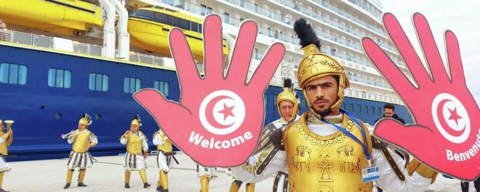 وصول أول باخرة سياحية إلى تونس منذ 3 سنوات وعلى متنها 700 سائح أجنبي - سبوتنيك عربي, 1920, 23.03.2022