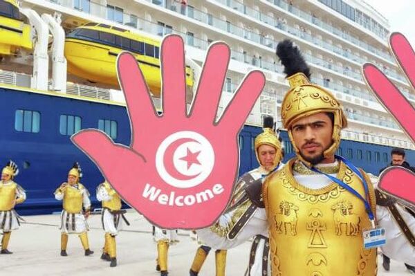 وصول أول باخرة سياحية إلى تونس منذ 3 سنوات وعلى متنها 700 سائح أجنبي - سبوتنيك عربي