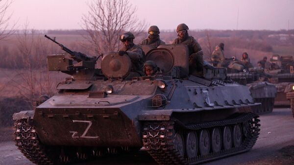 القوات المسلحة الروسية، ماريوبول، أوكرانيا 28 مارس 2022 - سبوتنيك عربي