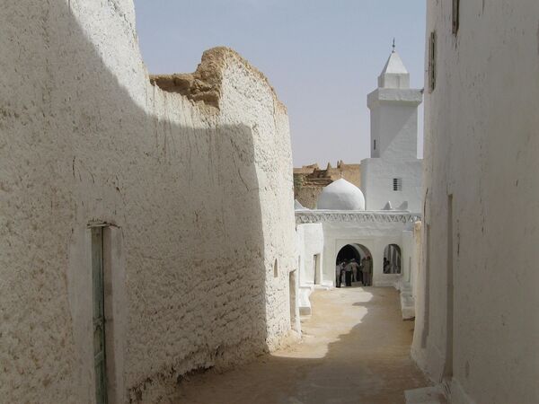 غدامس - مدينة شمالي غربي ليبيا   تعد واحة نخيل  - سبوتنيك عربي