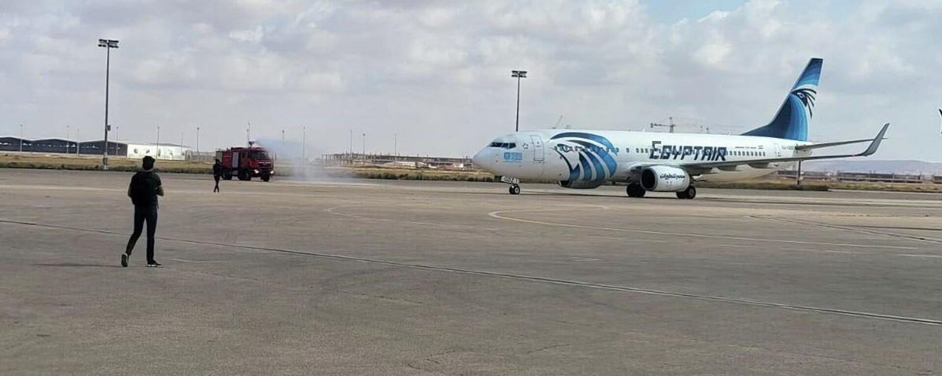 مصر للطيران تطلق أولى رحلاتها من القاهرة إلى بنغازي شرقي ليبيا - سبوتنيك عربي, 1920, 12.07.2022