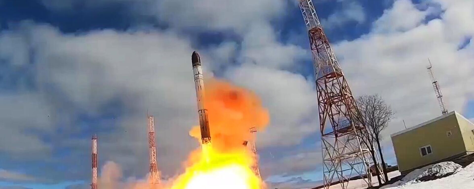 تجربة ناجحة لاختبار صاروخ سارمات باليستي عابر للقارات، 21 أبريل 2022 - سبوتنيك عربي, 1920, 16.05.2022