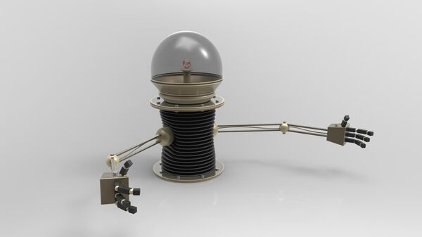 روبوت افتراضي برأس على شكل مصباح  - سبوتنيك عربي