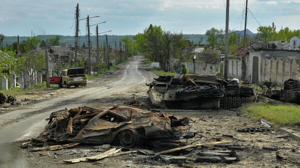 تحرير مدينة روبيجنويه بمنطقة دونباس من القوات الأوكرانية - سبوتنيك عربي