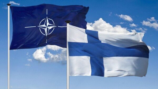 علم الناتو وفنلندا - سبوتنيك عربي