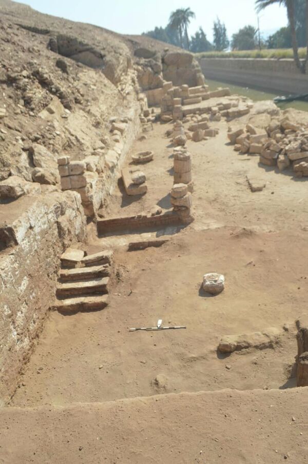كشف أثري جديد في منطقة جبل الهريدي بمحافظة سوهاج المصرية يعود لعصر الملك بطليموس الثالث  - سبوتنيك عربي